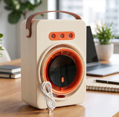 Portable humidifying air cooling fan with display (1 pc)