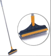 2in1 Floor Scrub Cleaning Brush Wiper