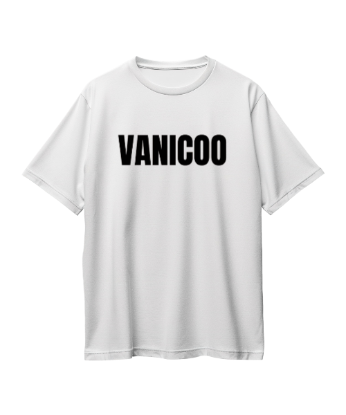 VANICOO Oversized Minimal Streetwear T-Shirt for Men & Women