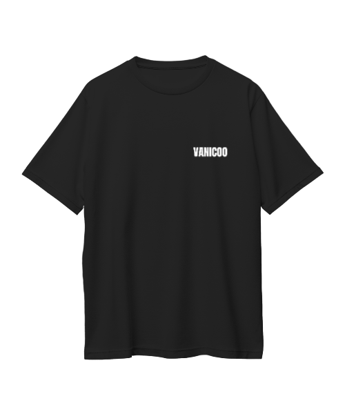 VANICOO Minimal Black Regular Fit T-Shirt – Everyday Streetwear